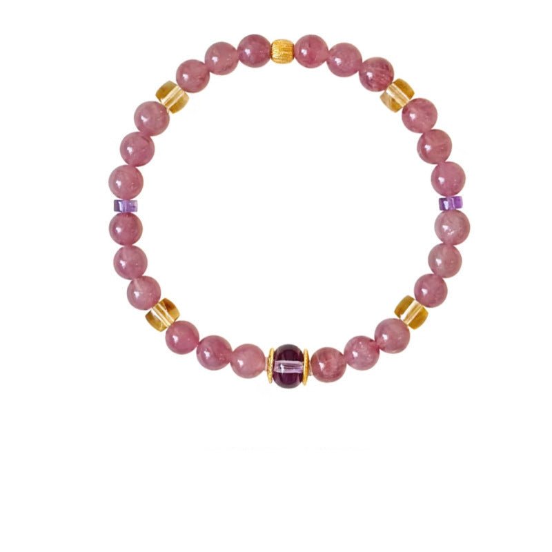 Blossom & Glow Crystal Bracelet Set - Lunaire Jewelry
