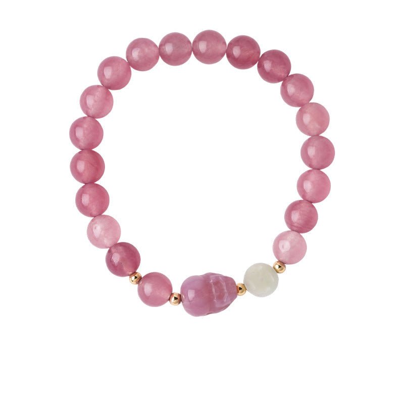 Dreamy Blue & Pink Crystal Bracelet Set - Lunaire Jewelry