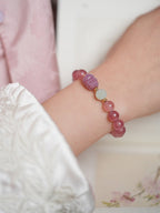 Dreamy Blue & Pink Crystal Bracelet Set - Lunaire Jewelry