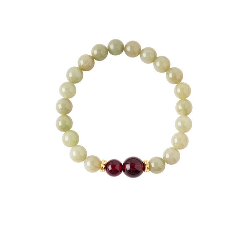 Forest & Smoke Crystal Bracelet Set - Lunaire Jewelry