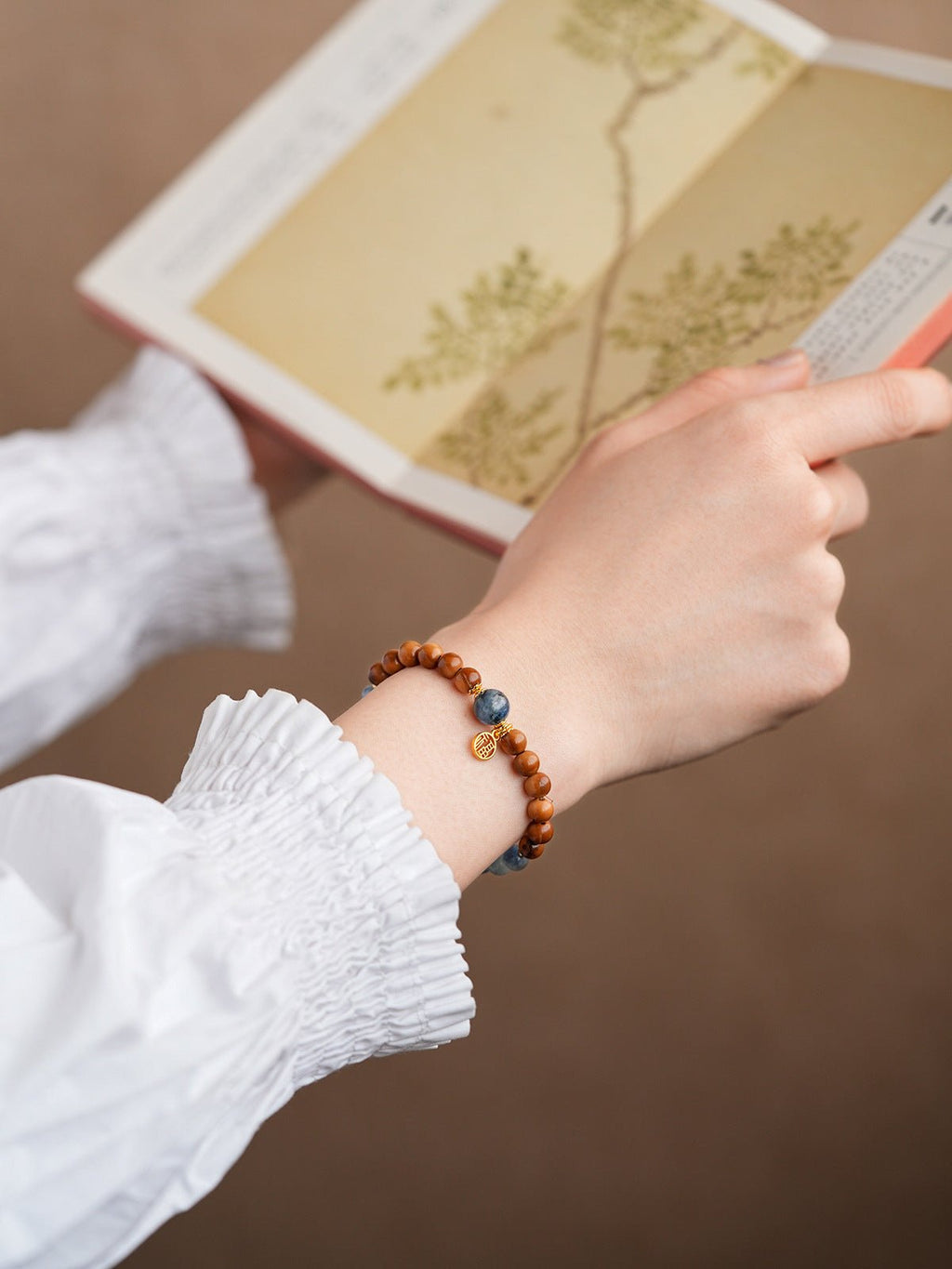 Intuition & Clarity Amethyst & Azurite Bracelet Set - Lunaire Jewelry