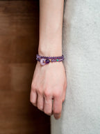 Lavender Haze Amethyst Bracelet - Lunaire Jewelry