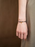 Nature’s Palette Tourmaline & Malachite Crystal Bracelet Set - Lunaire Jewelry