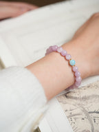 Sunset & Lavender Crystal Bracelet Set - Lunaire Jewelry